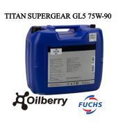 Масло трансмиссионное TITAN SUPERGEAR GL5 75W-90 20л. 0063081002