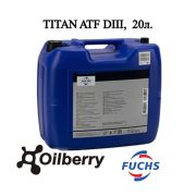 Жидкость для автоматических трансмиссий TITAN ATF DIII,  20л. 0048701004