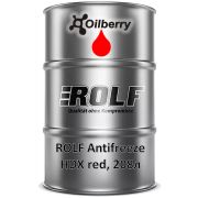 Жидкость охлаждающая низкозамерзающая Rolf Antifreeze HDX red diluted -40 208л 700151