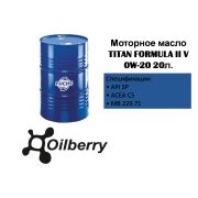 Масло моторное FUCHS TITAN FORMULA  II V 0W-20 205л. 0080351004