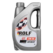Масло моторное синтетическое «ROLF GT SAE 5W-30, API SN/CF»  4л 322228