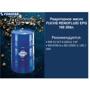 Редукторное масло RENOLIN EPG 320, 205L(RU) 0097301004